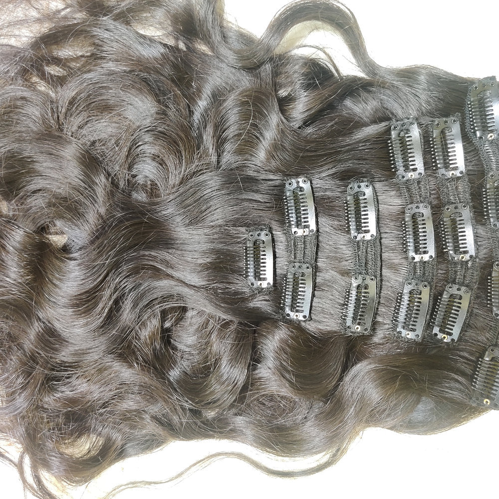 CLIP HAIR EXTENSIONS WAVY
