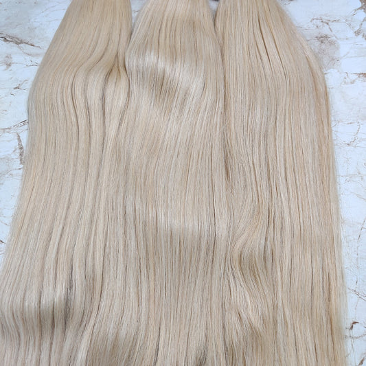 Blonde straight Hair Extensions