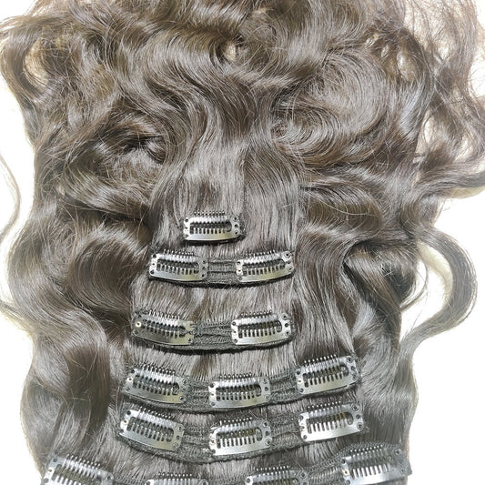 CLIP HAIR EXTENSIONS WAVY
