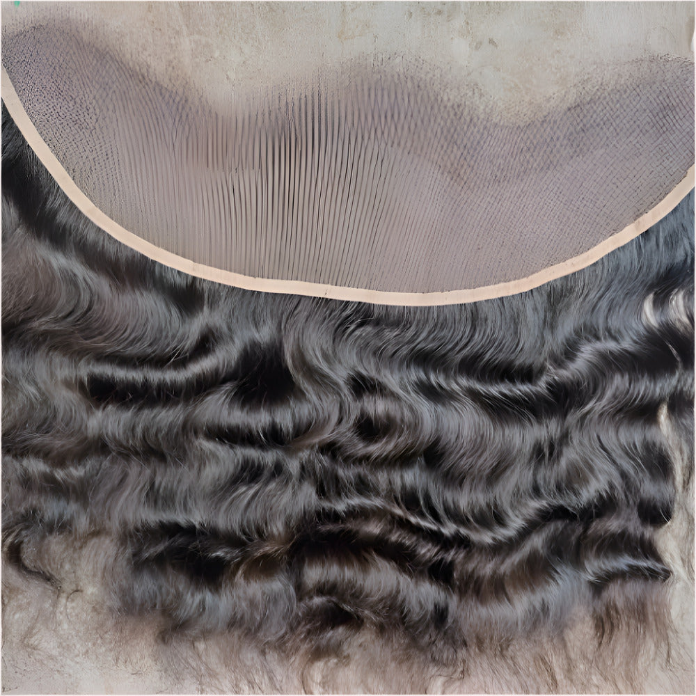 Curly Transparent lace frontal