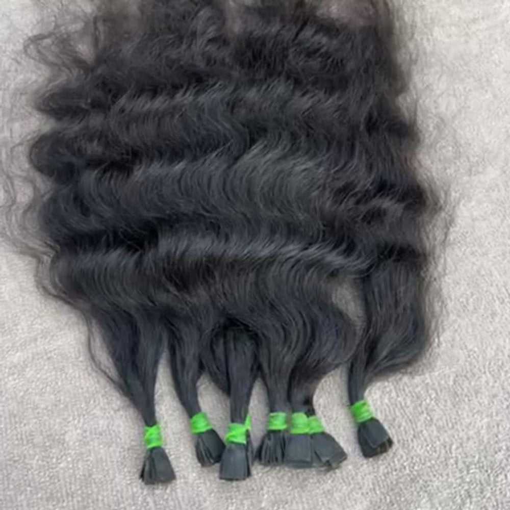 FLAT TIP WAVY HAIR EXTENSIONS