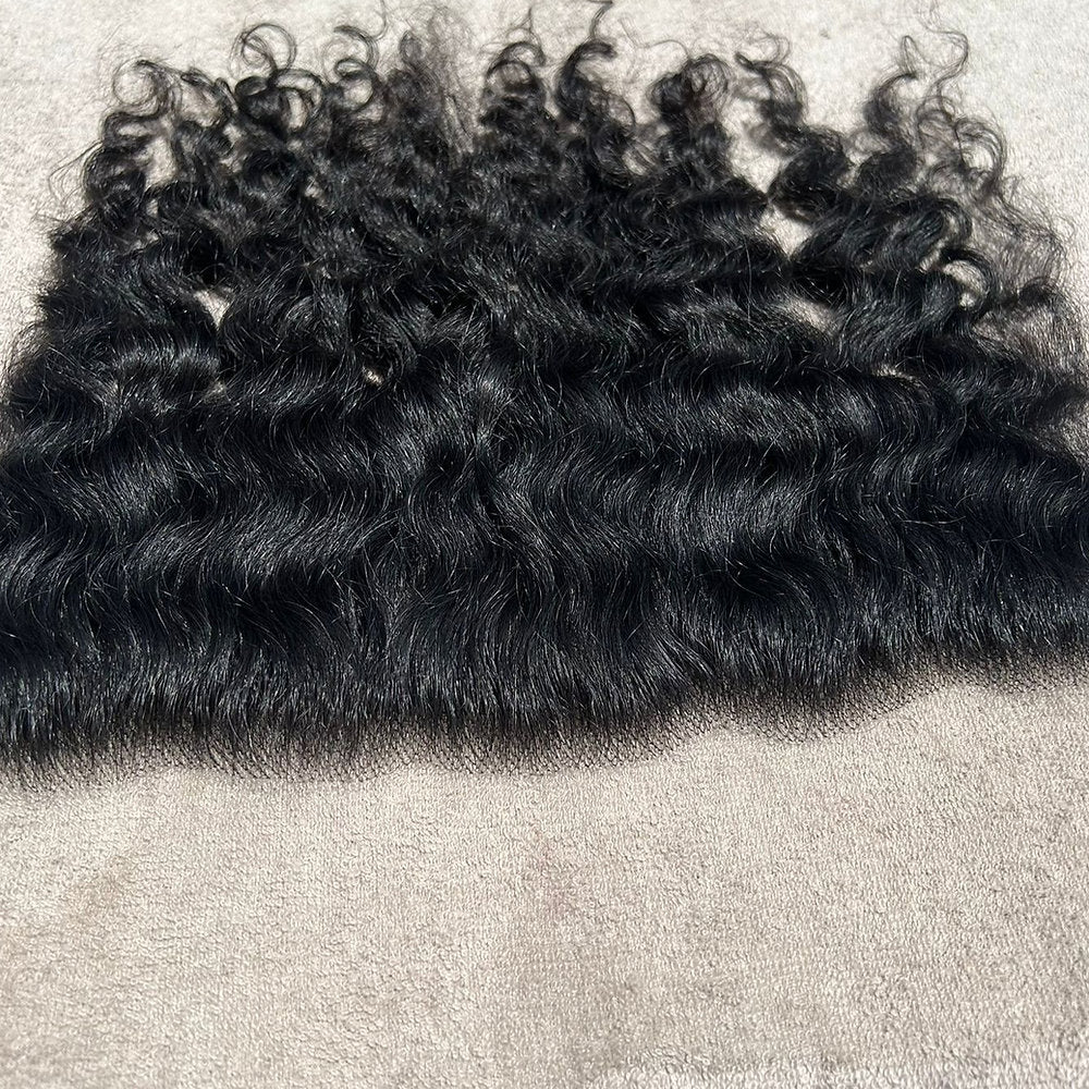 Hd Lace 13x6 Frontal Raw Curly Hair