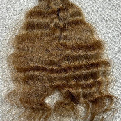 Honey Blonde Curly Hair Extensions