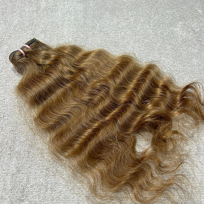 Honey Blonde Curly Hair Extensions