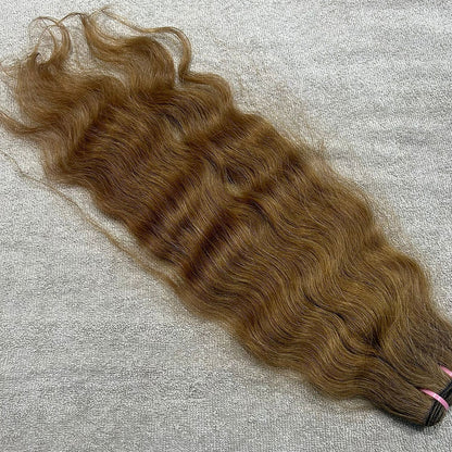 Honey Blonde Wavy Hair Extensions