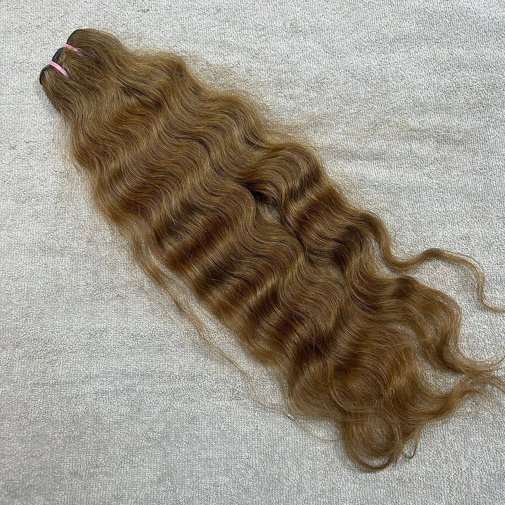 Honey Blonde Wavy Hair Extensions