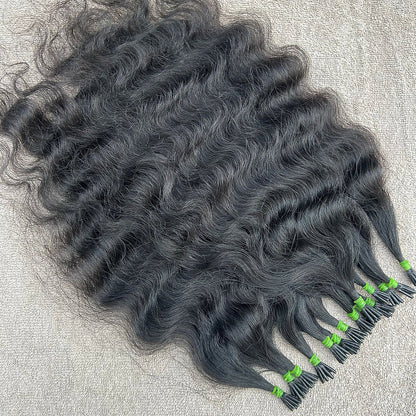 I TIP CURLY HAIR EXTENSIONS