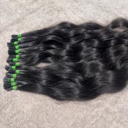 I TIP WAVY HAIR EXTENSIONS