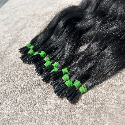 I TIP WAVY HAIR EXTENSIONS