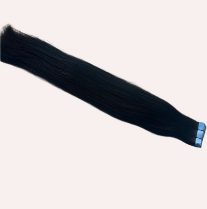 INVISIBLE TAPE NATURAL STRAIGHT HAIR EXTENSIONS