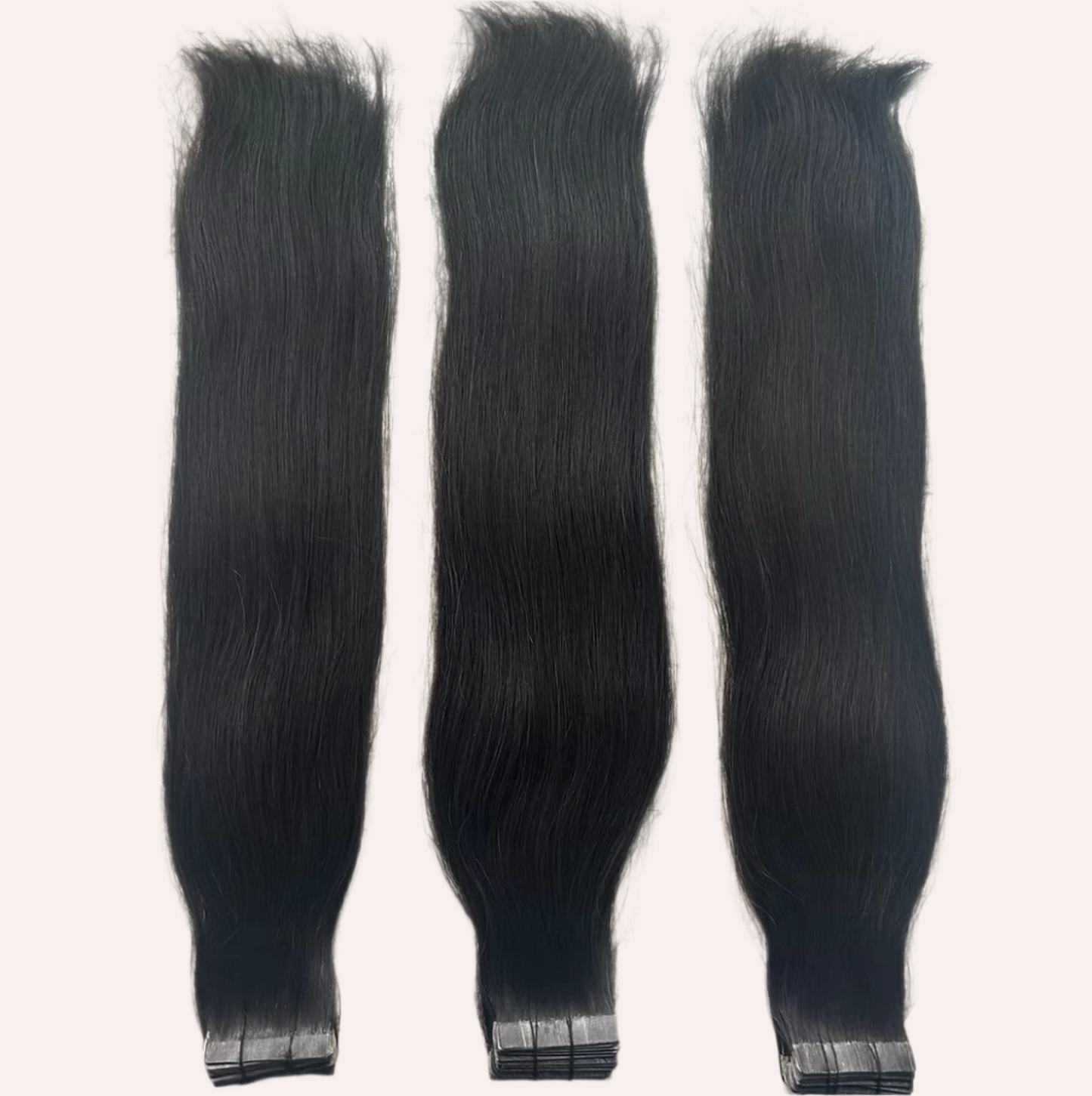 INVISIBLE TAPE NATURAL STRAIGHT HAIR EXTENSIONS