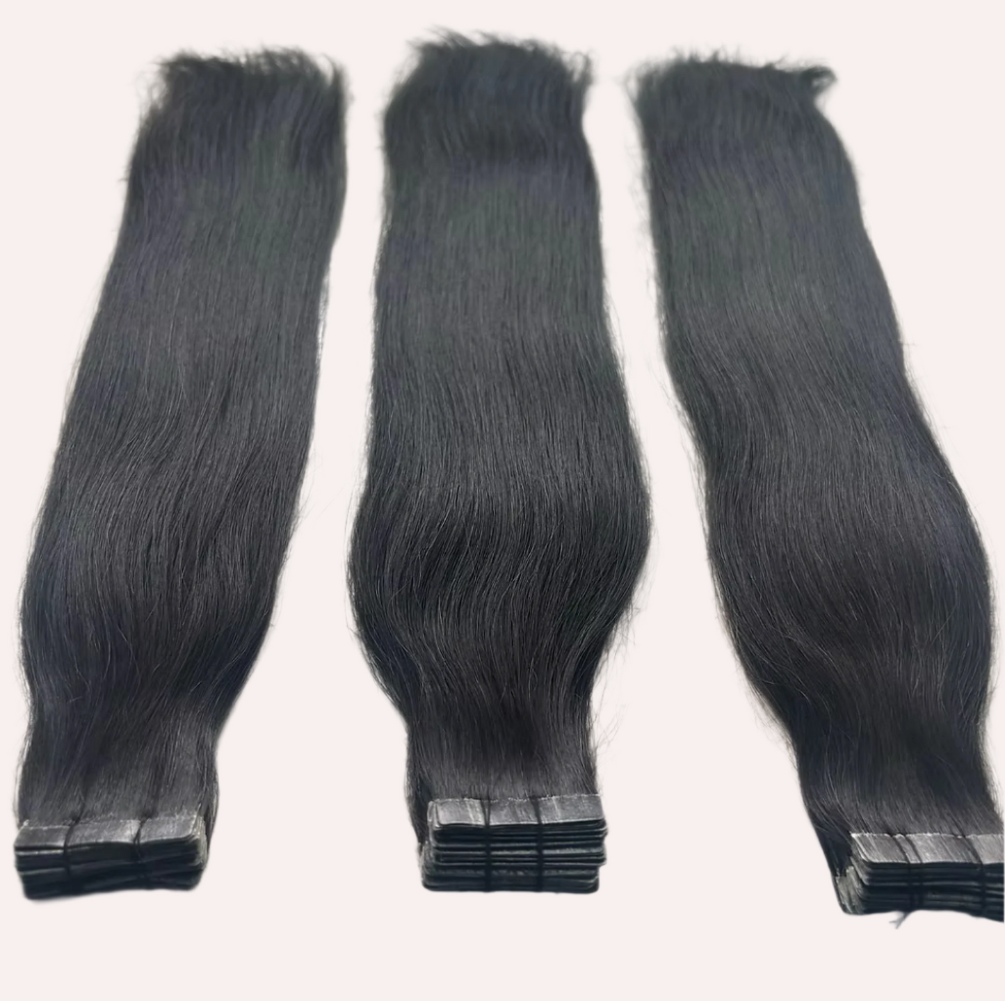 INVISIBLE TAPE NATURAL STRAIGHT HAIR EXTENSIONS