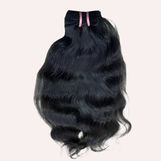 Raw Natural Body Wavy Hair Extensions