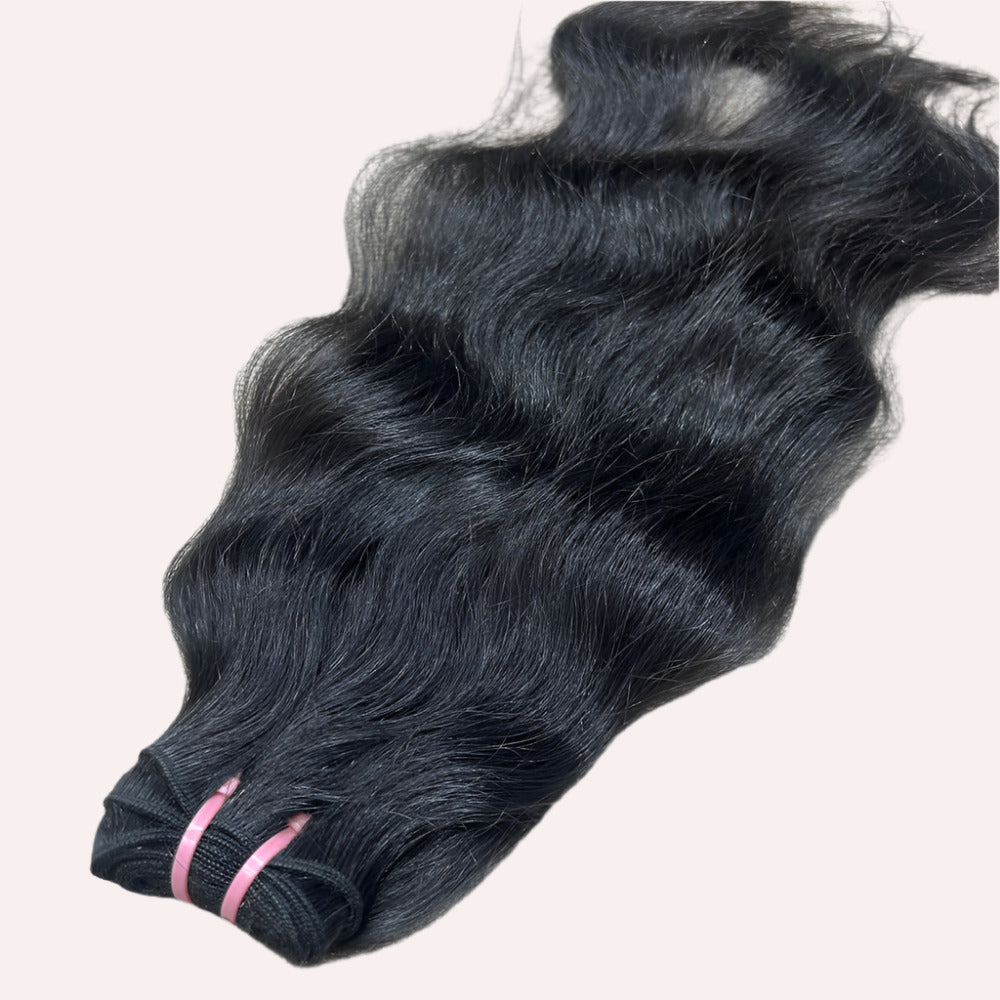 Raw Natural Body Wavy Hair Extensions