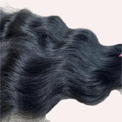 Raw Natural Body Wavy Hair Extensions