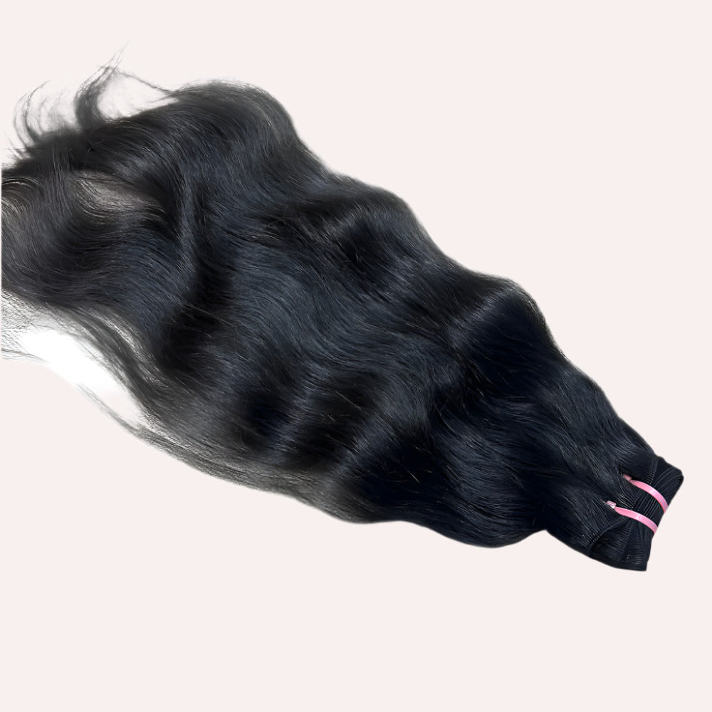 Raw Natural Body Wavy Hair Extensions