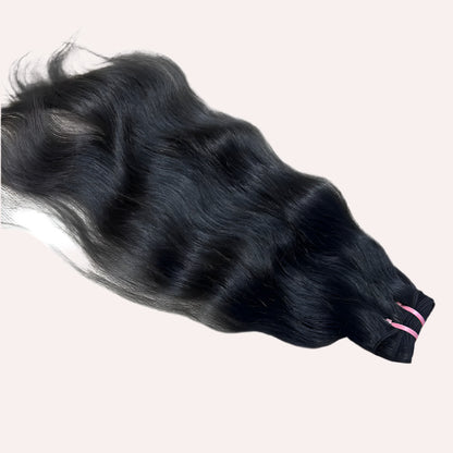 Raw Natural Body Wavy Hair Extensions