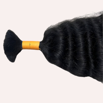 RAW NATURAL CURLY BULK HAIR BUNDLES