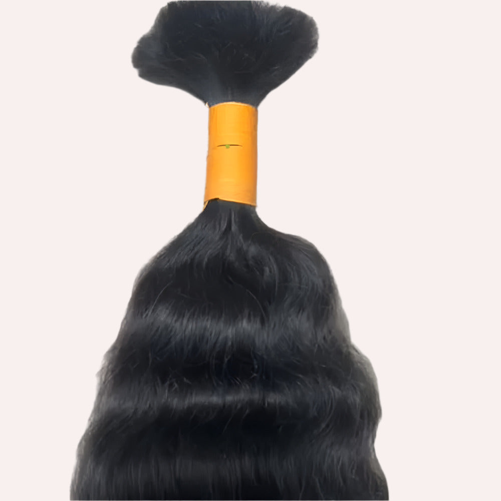 RAW NATURAL CURLY BULK HAIR BUNDLES