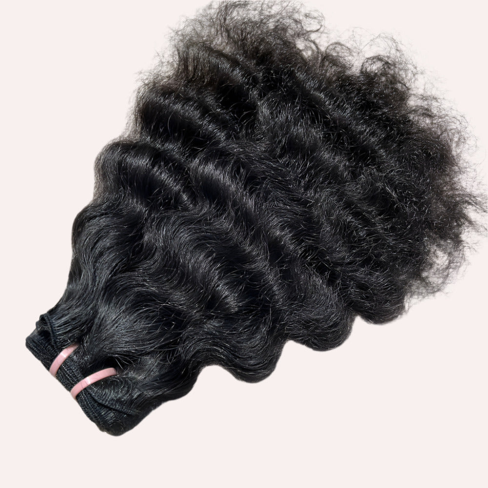 Raw Natural Curly Hair Extensions