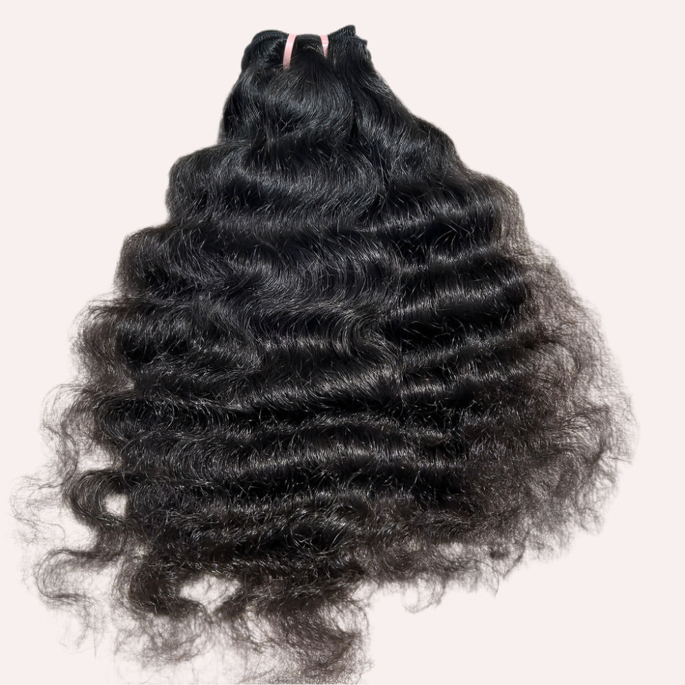 Raw Natural Curly Hair Extensions