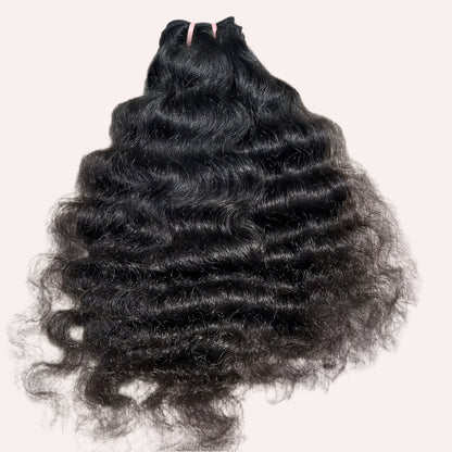 Raw Natural Curly Hair Extensions