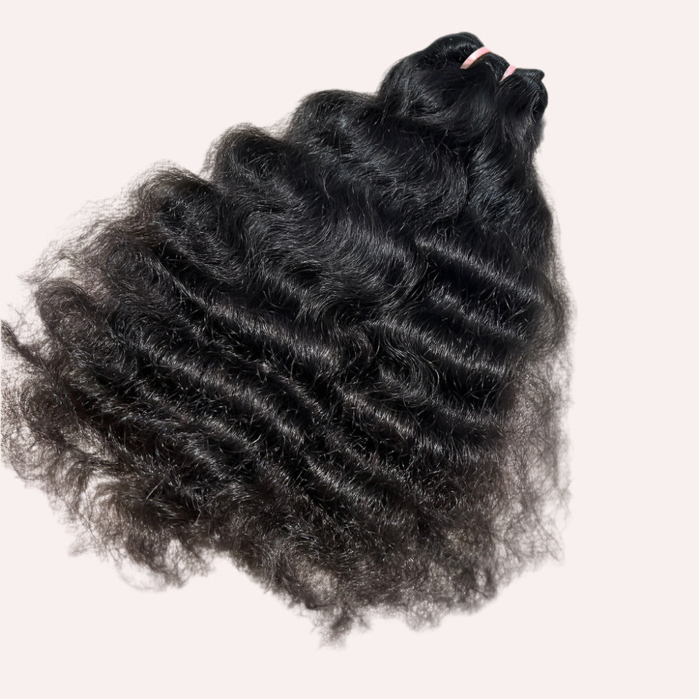 Raw Natural Curly Hair Extensions