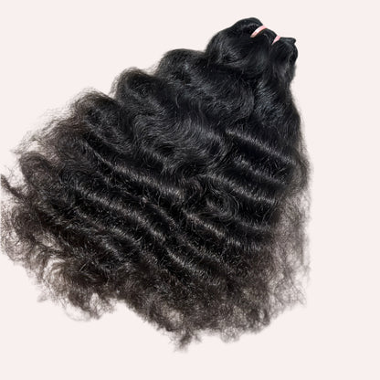 Raw Natural Curly Hair Extensions