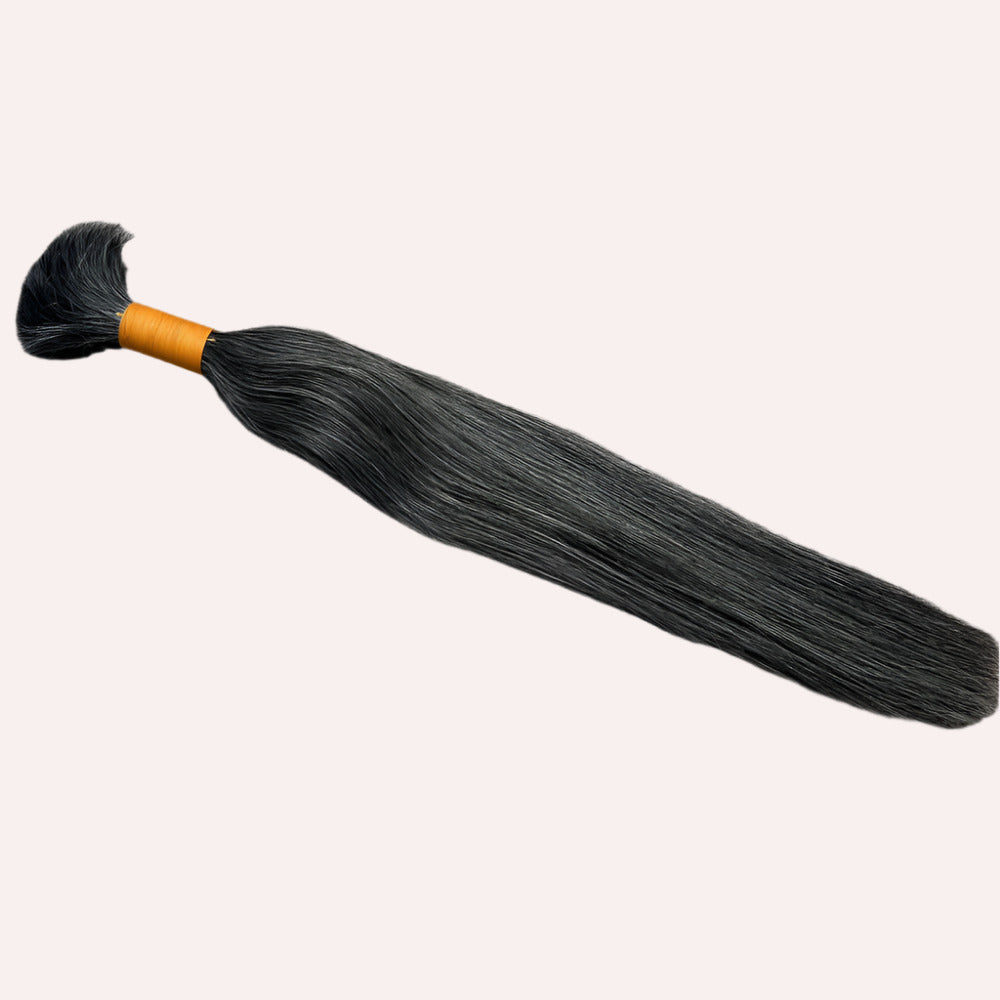 RAW NATURAL GREY BULK STRAIGHT BUNDLES