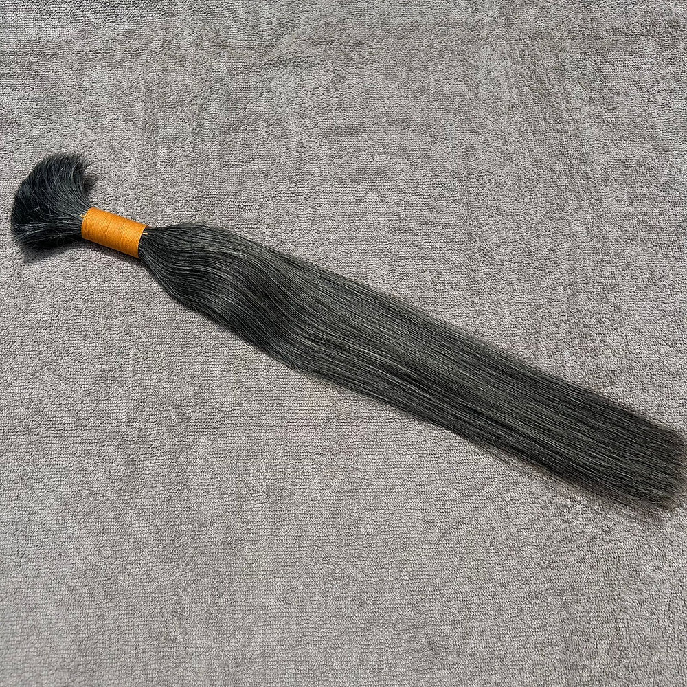 RAW NATURAL GREY BULK STRAIGHT BUNDLES