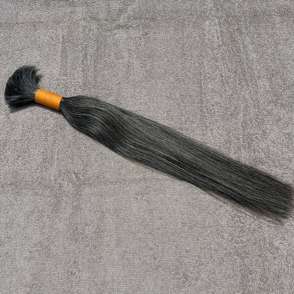 RAW NATURAL GREY BULK STRAIGHT BUNDLES