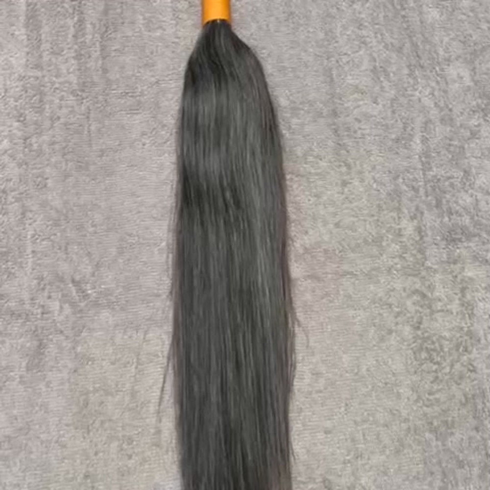 RAW NATURAL GREY BULK STRAIGHT BUNDLES