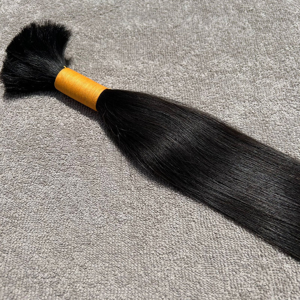 RAW NATURAL STRAIGHT BULK HAIR