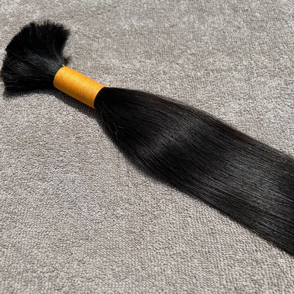 RAW NATURAL STRAIGHT BULK HAIR