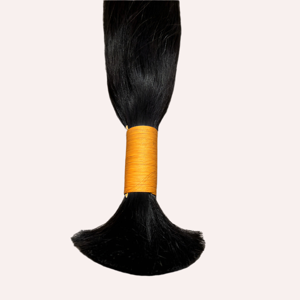 RAW NATURAL STRAIGHT BULK HAIR