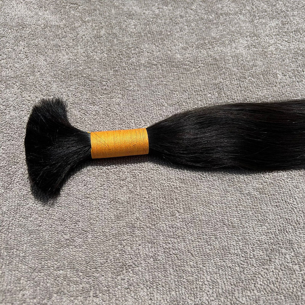 RAW NATURAL STRAIGHT BULK HAIR