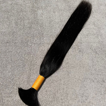 RAW NATURAL STRAIGHT BULK HAIR