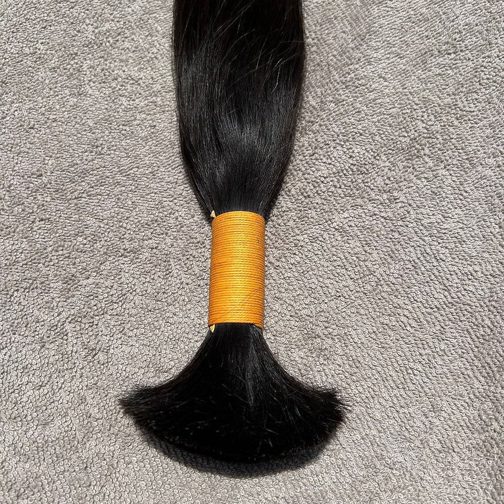 RAW NATURAL STRAIGHT BULK HAIR
