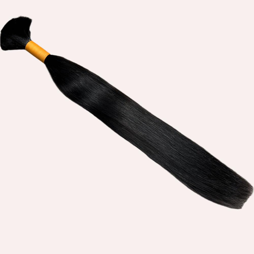 RAW NATURAL STRAIGHT BULK HAIR