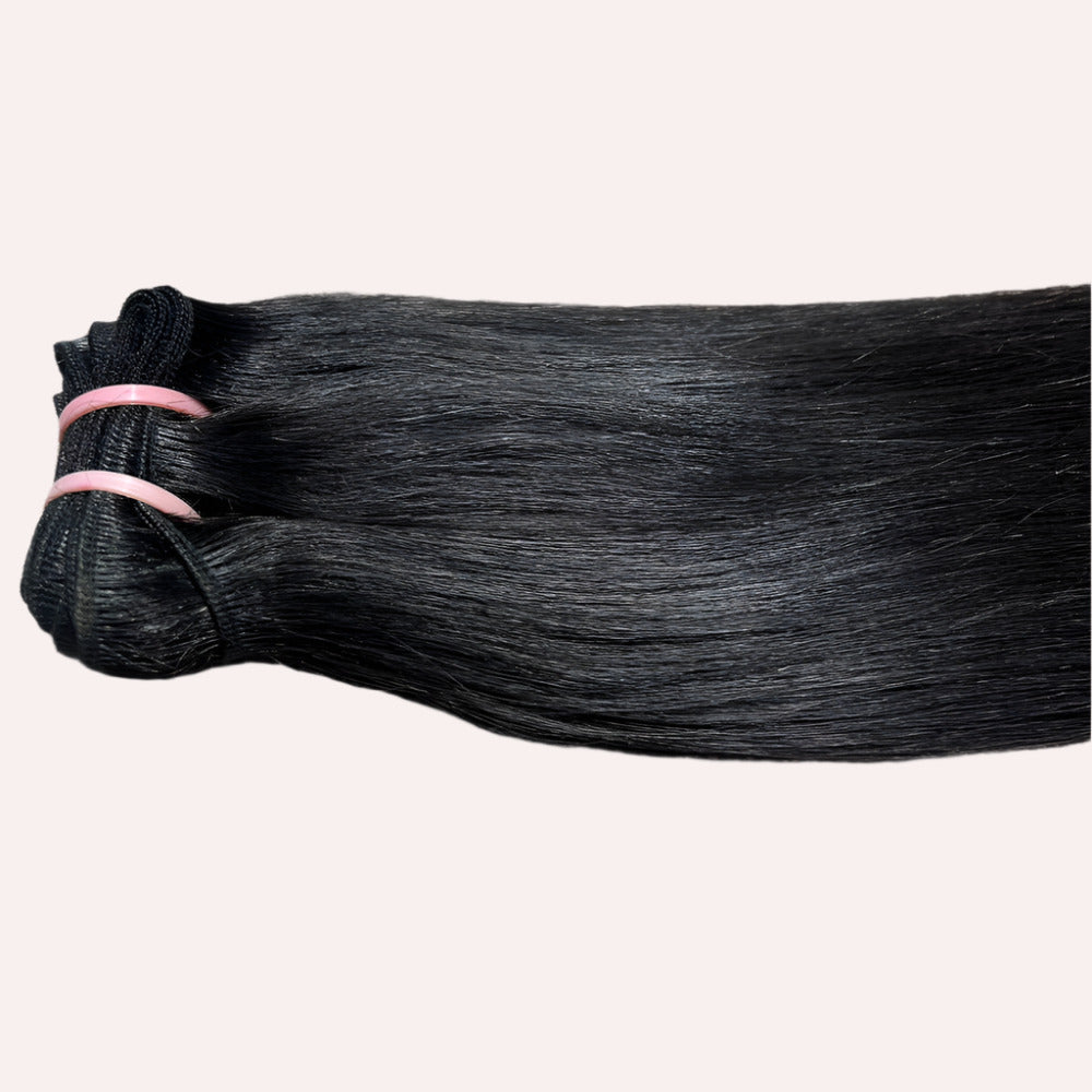 Raw Natural Straight Hair Extensions