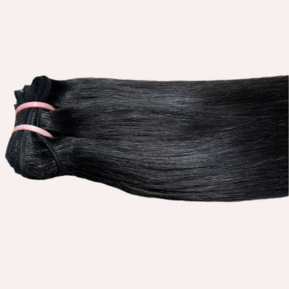 Raw Natural Straight Hair Extensions