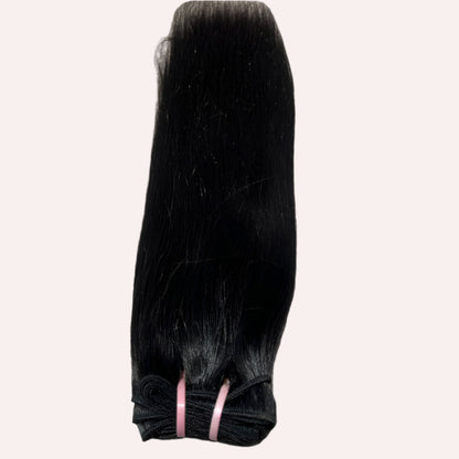 Raw Natural Straight Hair Extensions