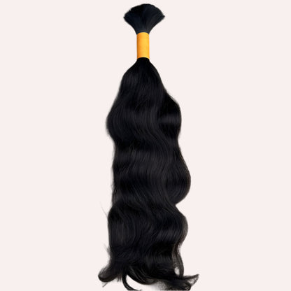 RAW NATURAL WAVY BULK HAIR