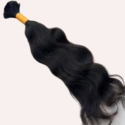 RAW NATURAL WAVY BULK HAIR