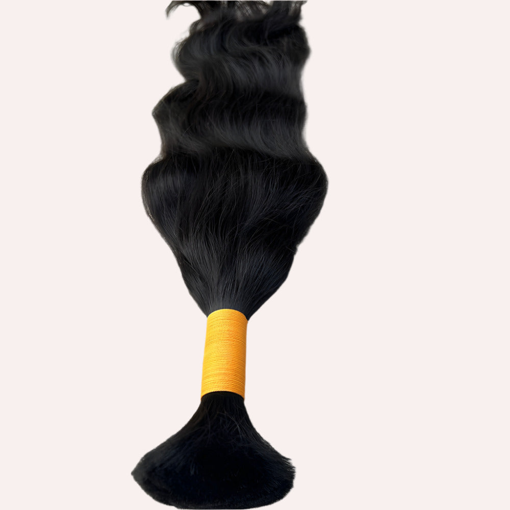RAW NATURAL WAVY BULK HAIR