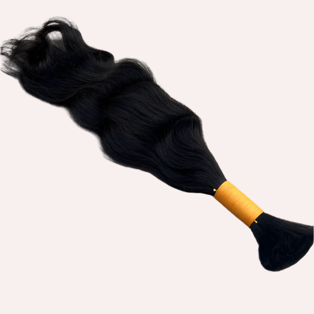 RAW NATURAL WAVY BULK HAIR