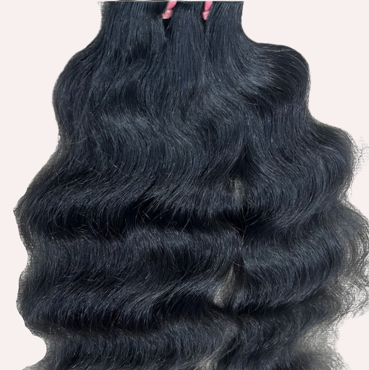 Raw Natural Deep Wavy Hair Extensions