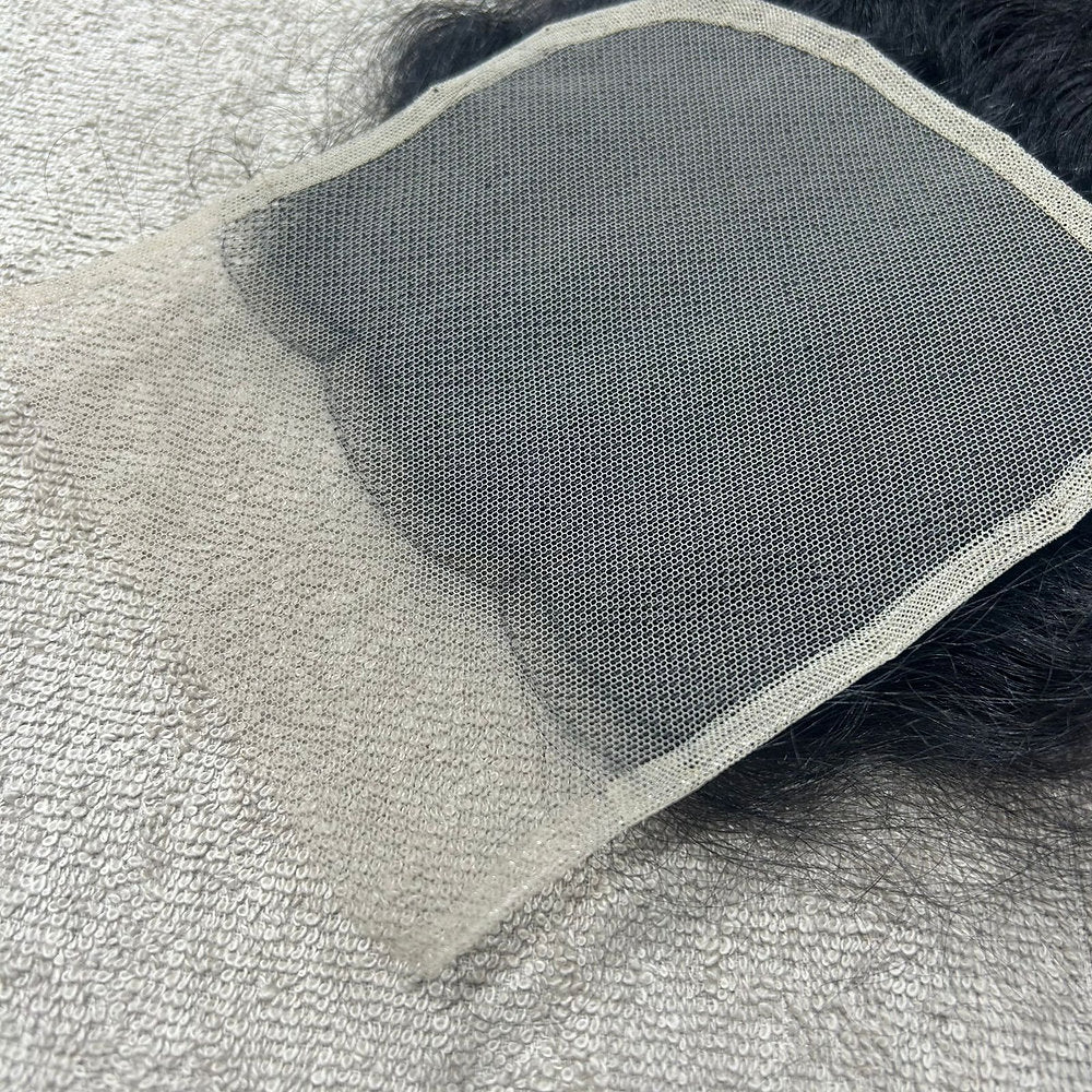 Transparent Lace Closure Curly 5x5