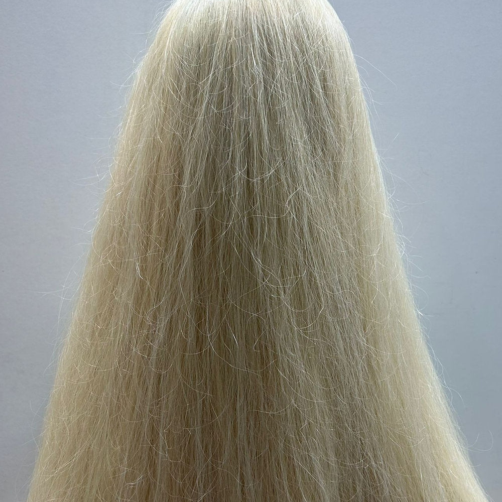 Transparent Lace Frontal Blonde Straight Wig