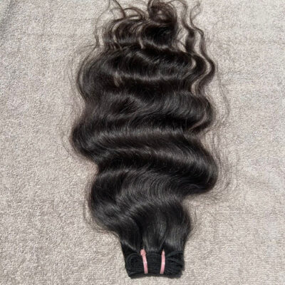 RAW NATURAL WAVY HAIR EXTENSIONS